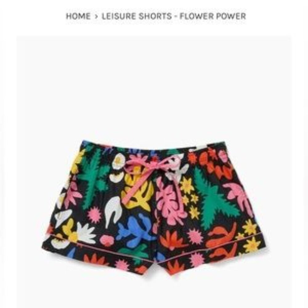 Ban.do Flower Power Cotton PJ Set - Picture 2 of 9